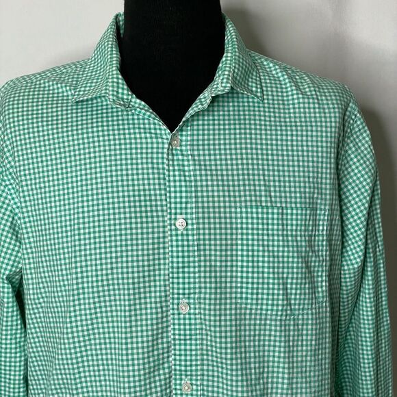 J. Crew Ludlow 2 Ply Cotton Check Shirt - Men’s XL - Picture 5 of 8